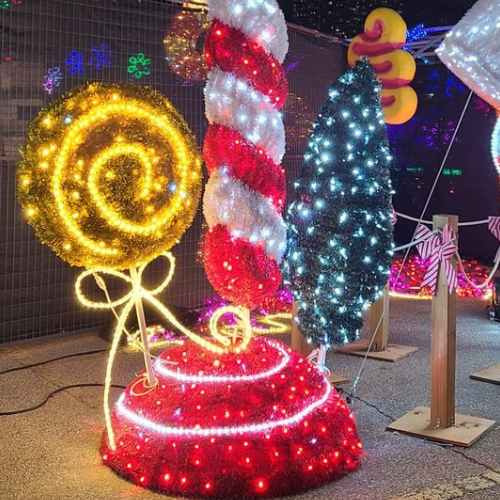 Gingerbread Village Candy Cluster